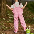 thumbnail image 4 of Pantalones de lluvia impermeables para niños Pantalones con tirantes a prueba de suciedad para niños y niñas Ormromra 220800-1, 4 of 6