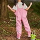 thumbnail image 4 of Pantalones de lluvia impermeables para niños, pantalones con tirantes a prueba de suciedad para niños y niñas Zhivalor Pants Deportivos, 4 of 8