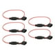 thumbnail image 1 of Fuse Holder, Inline Fuse Holder Moistureproof Dustproof Waterproof Cover 5Pcs 12V 30A Rubber Refractory For RV For Car For Boat ANGGREK Otros, 1 of 8