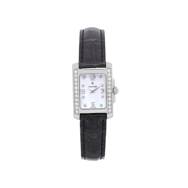 Concord Sportivo 19mm Steel MOP Diamond Dial Quartz Ladies  display picture 1
