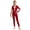 Red, variant on YEAHDOR Kids Girls Ballet Skating Long Jumpsuit Unitard Long Sleeve Mesh Patchwork Acrobatics Gymnastics Leotard Navy Blue 6