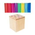 thumbnail image 4 of TISHITA Wooden Learning Color Shape Sorting Toy Wooden Box Toy for Girls Boys Toddlers Sticks, 4 of 8