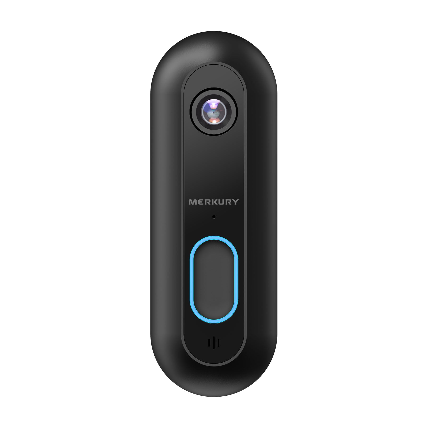 merkury innovations smart doorbell with 1080p camera