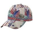 thumbnail image 2 of 911 Patriot Day We Will Never Forget Twin Tower Memorial baseball cap hat, 2 of 4