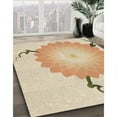 thumbnail image 3 of Ahgly Company Machine Washable Indoor Rectangle Transitional Golden Blonde Gold Area Rugs, 3' x 5', 3 of 7
