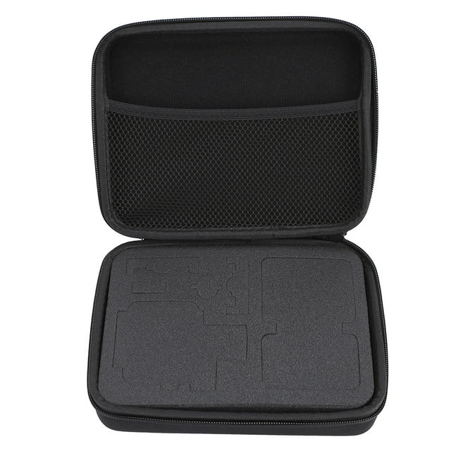 Funda Protectora Para Cámara De Acción, Evita Arañazos, Funda Rígida De Nailon De Espuma EVA Extraíble, Buena Protección Para Cable