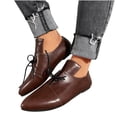 thumbnail image 4 of Zapatos casuales cómodos de vendaje con punta en punta para mujer Zapatos individuales de tacón bajo cómodos y sólidos Wmkox8yii FOPL1767, 4 of 7