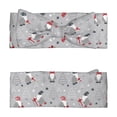 thumbnail image 3 of Pofeuu Santa with Gifts Print Baby Newborn Hats Set Knot Beanie Hats Soft for Infant Baby Girls Boys Caps, 3 of 5