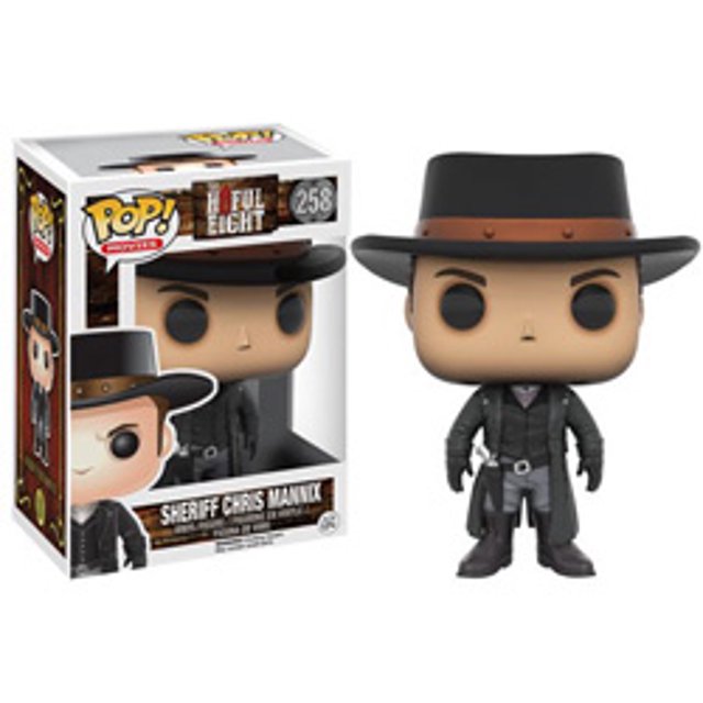 Les Huit Films Pop! Haineux Sheriff Chris Mannix Figurine Vinyle