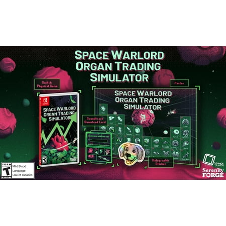 UPC: 0860006405199 | Space Warlord Organ Trading Simulator – Premium Physical Edition Nintendo Switch Serenity Forge 860006405199