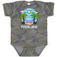 thumbnail image 3 of Inktastic Summer Vacation in Punta Cana Boys or Girls Baby Bodysuit, 3 of 5
