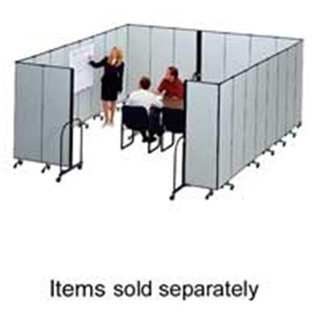 - Screenflex Freestanding 13 Panels Portable Partition - 24.10 Ft Length X 72