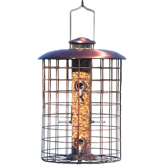 Woodlink Squirrel Resistant Metal Bird Feeder with Metal Cage