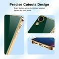 thumbnail image 3 of Case for iPhone XR Case 6.1" Slim Silicone Electroplated Bumper Cover with Ring Stand Shockproof Impacted Holder Soft Flexible TPU Phone Cases - Green, 3 of 9