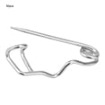 thumbnail image 4 of 50pcs Metal Safety Needles Pins Brooch Locking Pin Clasp Pin Fastener Sewing Craft Tool 22mm, 4 of 7