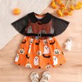 thumbnail image 1 of LOVZFMLL Robe Princesse à Manches Longues avec Nœud et Imprimé à Pois pour Filles de Noël, 1 of 8