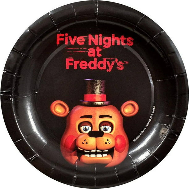 Five Nights At Freddy S Dessert Plates, Five Nights At Freddy 8217 S Shower Curtains