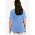 thumbnail image 2 of Ellos Women's V-Neck A-Line Tunic Tunic, 2 of 6