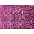 thumbnail image 1 of Ahgly Company Indoor Rectangle Abstract Pink Modern Area Rugs, 2' x 3', 1 of 4