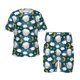 thumbnail image 1 of Fotbe Sweet Dream Lamb Pijama Estampada de 2 Piezas para Niños – Ropa de Dormir de Manga Corta Cómoda para Niños y Niñas, Camiseta y Shorts de Algodón-Large, 1 of 6