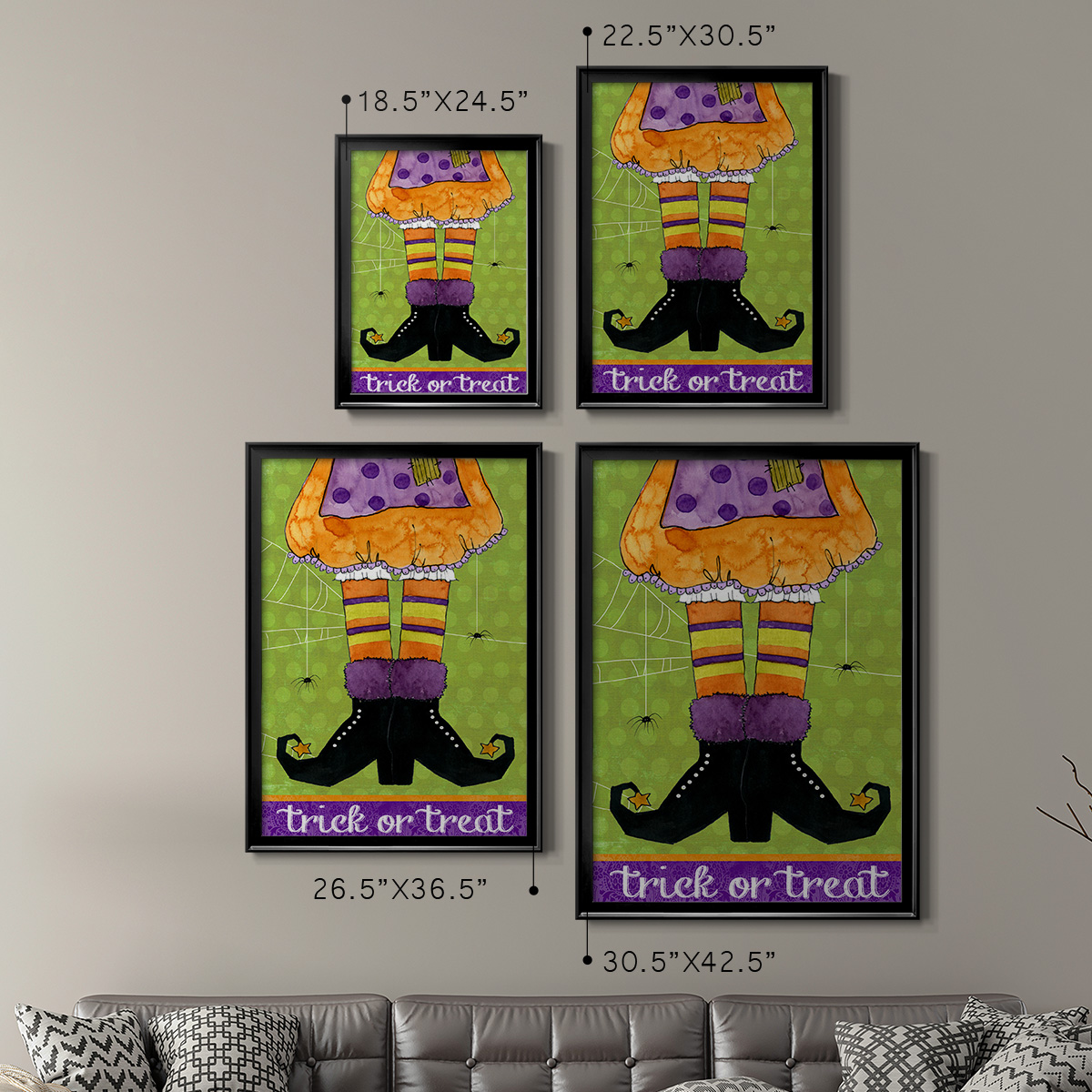 Trick or Treat Premium Classic Framed Print - Ready to Hang