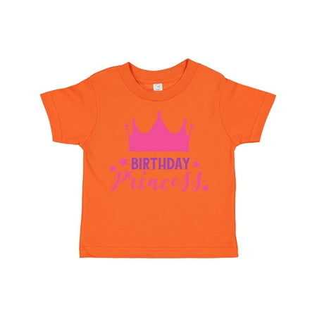 

Inktastic Birthday Princess Little Princess Crown Stars Girls Toddler T-Shirt