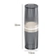 thumbnail image 4 of Vaso para enjuague bucal, vaso para cepillo de dientes de viaje, vaso para hacer gárgaras, recipiente para cepillo de dientes Negro transparente, 4 of 9