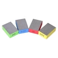 thumbnail image 4 of 4Pcs Diamond Hand Polishing Pads for Tile Stone Trimming Deburring 60# 100# 200# 400# Grit, 4 of 5