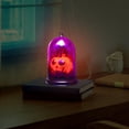 thumbnail image 4 of Luminous Halloween Pumpkin Skull Ornament, Battery Powered LED Glowing Desktop Prop, Creepy Spooky Decor for KTV, Bar Counter, Home Indoor Halloween Festival Scene Arrangement, 4 of 5