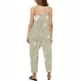 thumbnail image 3 of Girls Casual Jumpsuits Sleeveless Summer Rompers Long Pants With Pockets For 5-14 Years, 3 of 6