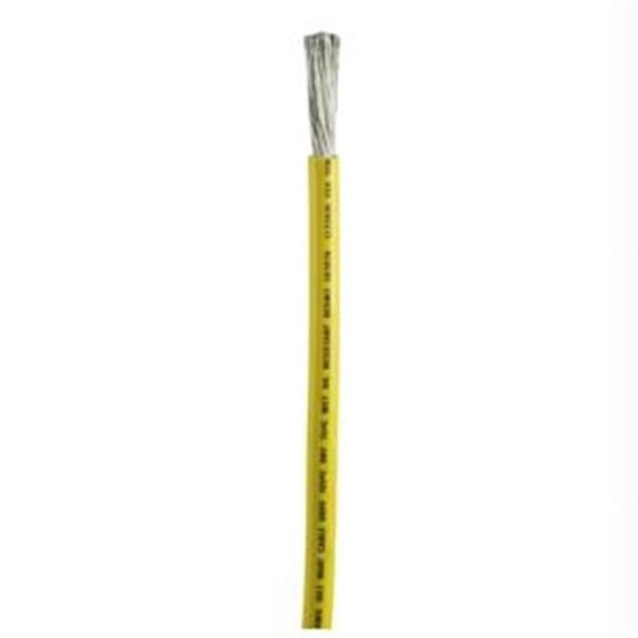 Ancor Ancor Yellow 2 AWG Battery Cable - Yellow - Sold By The Foot
