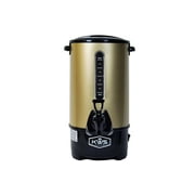 KWS WB-10 9.7L/41Cups Commercial Heat Insulated Water Boiler and Warmer Stainless Steel (Gold)