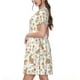 thumbnail image 2 of Balery Happy Easter Vestidos sueltos de manga corta para mujer, vestidos de verano 2025, vestidos casuales de corte A con vuelo., 2 of 6