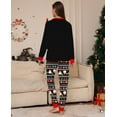 thumbnail image 4 of Pijamas a juego para toda la familia, recién llegados, 2025, estampado de letras, Feliz Navidad, pijamas para padre, madre, niños, mono para bebé, ropa para perros, 4 of 5