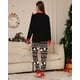 thumbnail image 4 of Pijamas a juego para toda la familia, recién llegados, 2025, estampado de letras, Feliz Navidad, pijamas para padre, madre, niños, mono para bebé, ropa para perros, 4 of 5