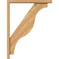 thumbnail image 3 of Ekena Millwork 3 1/2"W x 26"D x 34"H Funston Block Smooth Bracket w/ Offset Brace, Western Red Cedar, 3 of 25