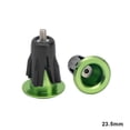 thumbnail image 1 of Yimiti Bike Handlebar End Aluminum Alloy Lock Handle Bar Grips Cover Cap,Green, 1 of 5
