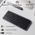 thumbnail image 2 of Teclado Keychron B1 Pro ultradelgado ZMK/Launcher inalámbrico, 2 of 8