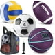 thumbnail image 1 of Set de pelotas deportivas para niños, baloncesto, fútbol, voleibol, 1 of 7