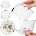 thumbnail image 4 of QHUDLV Cat Breathable Muzzle Adjustable Kitten Mouth Cover, 4 of 9