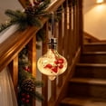 thumbnail image 5 of Qwtwty Glowing Christmas Ornaments Christmas Tree Hanging Decoration, Shatterproof Mini Hanging Pendants for Xmas Tree Fireplace Holiday Decor, 5 of 6