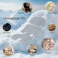 thumbnail image 4 of Almohadilla de refrigeración para cochecito Momcozy, forro ajustable universal, 4 of 7