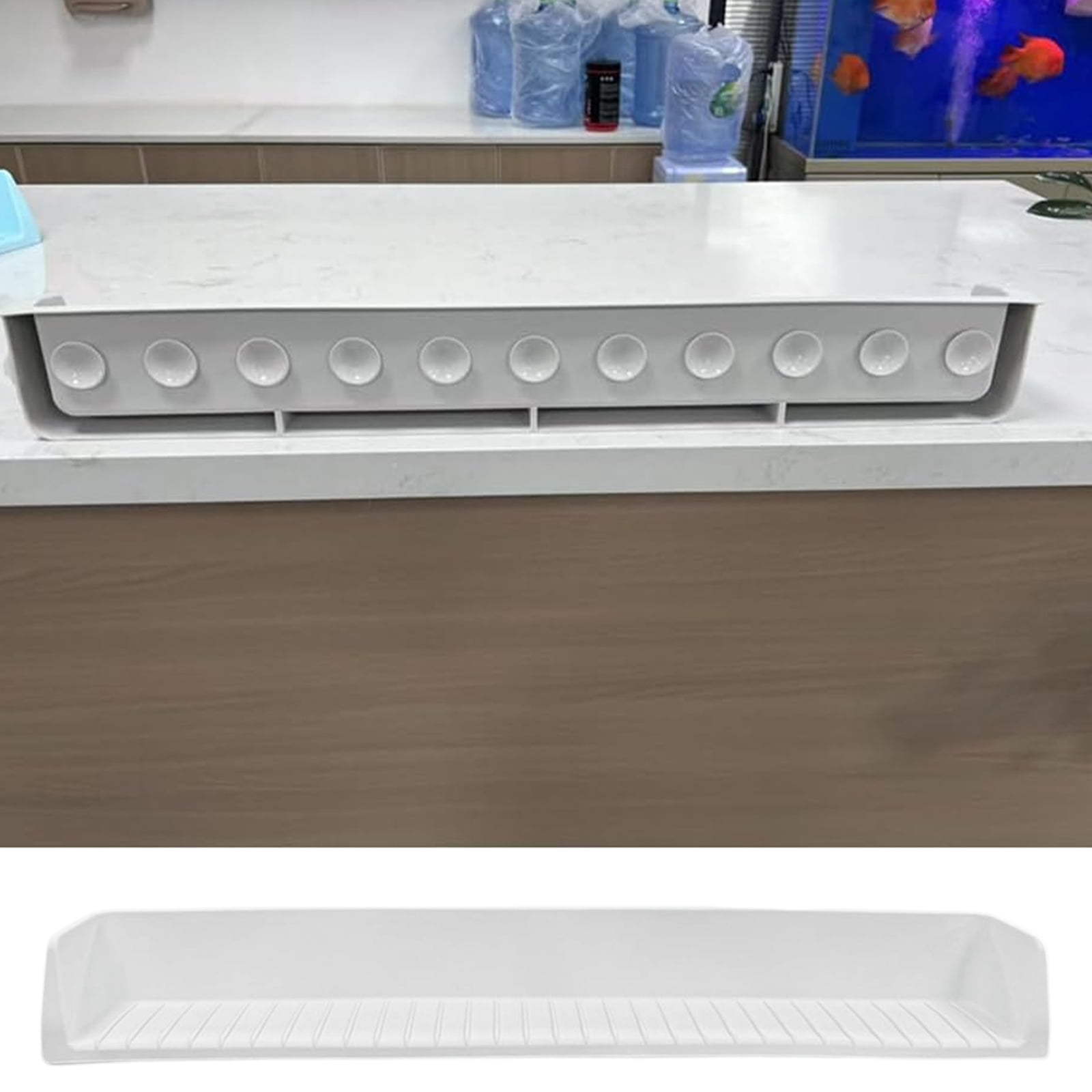 Bathtubs Splash Guards For Kids 3 Feet Extended Design With Suction Cups Toy Storage Area Nonslip Waterproof Bath Accessory