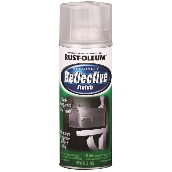 Rust-Oleum Specialty Semi-Transparent Clear Reflective Finish Spray 10 oz