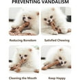 thumbnail image 4 of Dog Toys for Aggressive Chewers Puppy Teething Toys Dog Chew Bones Dog Toys to Keep Them Busy (Round), 4 of 8