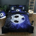 thumbnail image 1 of 3D Printing Home Textile Basketball Sports Quilt Cover Three-piece Set Four-piece Bedding, 1 of 1