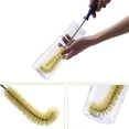 thumbnail image 2 of Long Handle Flexible Bottle Cleaning Brush, Kitchen Thermos Teapot Cleaner Tool, Flexible Sponge Brush For Narrow Neck Bottles, Flask, Tumbler, Wine Glass Cleaning, 2 of 6