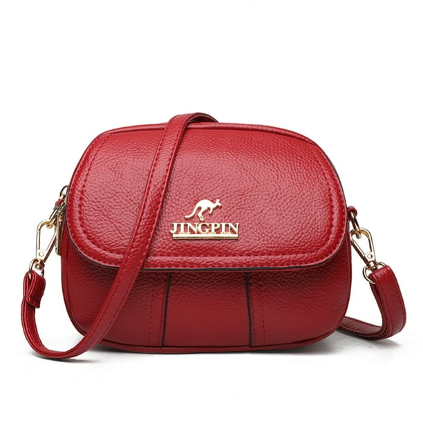 Messenger bag red sale