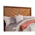 thumbnail image 2 of Origins by Alpine Trinidad California King Wood Headboard in Toffee (Brown), 2 of 5