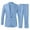 Blue, variant on Men's underwear Men Fashion Suit Western Suit Outfit for Men Mens 3 Piece Slim Fit Big And Tall Tuxedo Button Set Jacket Pants Light Suits for 3 Button Fabric Mens Elegant Navy 2XL